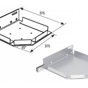 Крышка боковая стальная RK375, RK37502